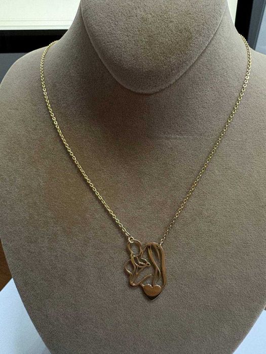 Lant Cu Pandant Aur 14K 2.70gr (ctg)