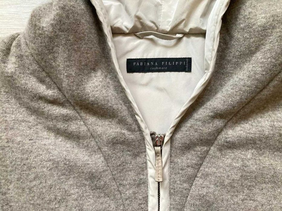 Fabiana Filippi cashmere женско яке кашмир и вълна размер 36 / S