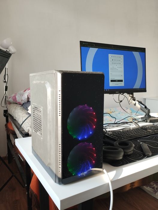 Игровой компьютер I7-3770, GTX 1650, 16 Oz,  1 Tb HDD, 256 SSD