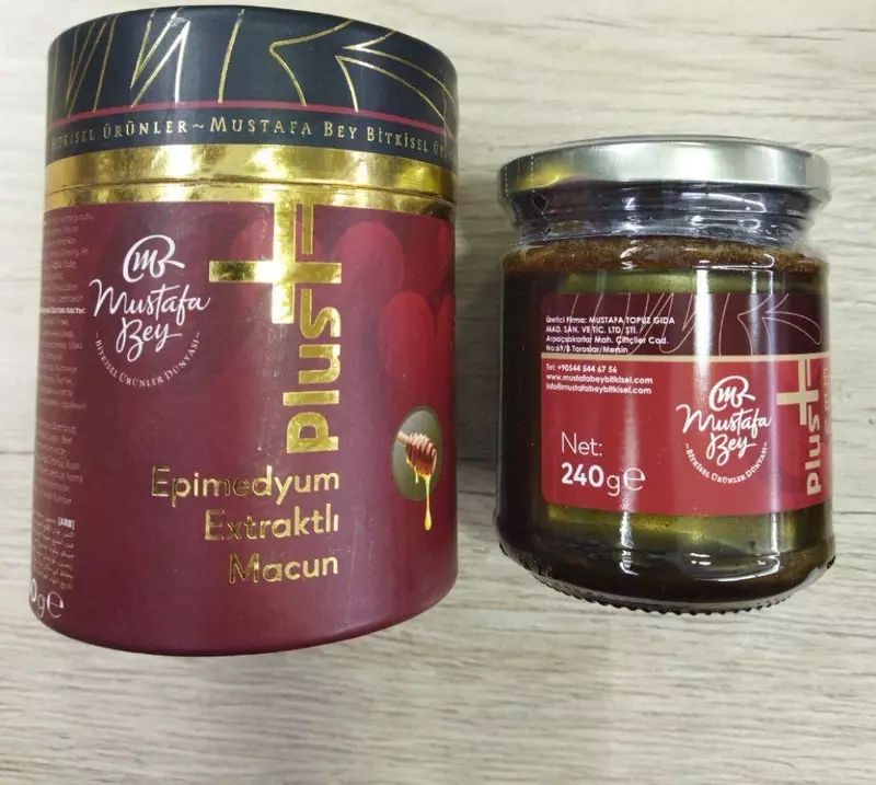Эпимедиумная паста Plus Epimedium Extraktli Macun (240 г, Турция)