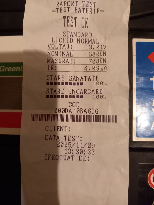 Baterie auto 12v-74 Ah680A- an 2024/11