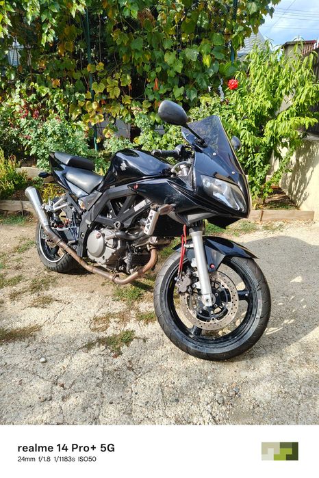 Suzuki SV650S 2005 limitat A2 cu evacuare sport omologata