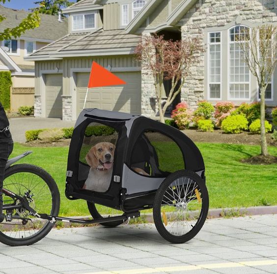 Велоремарке за кучета PawHut