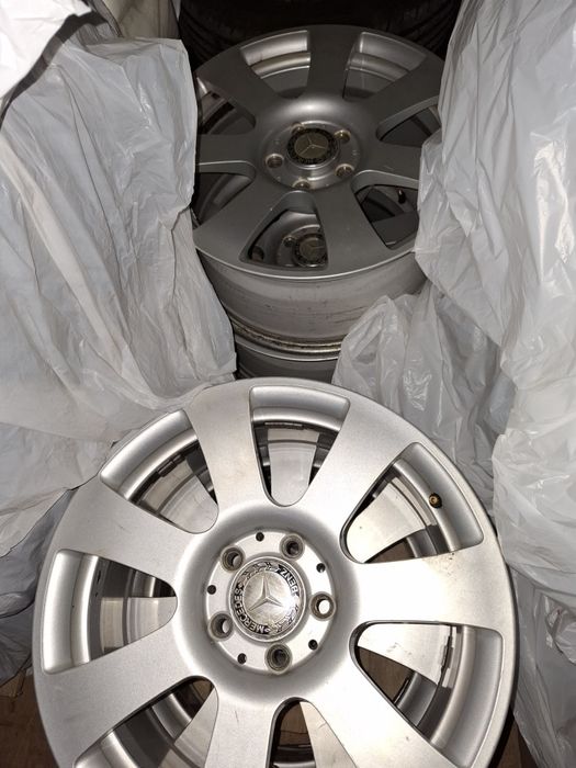 Джанти 17 цола,  4бр. от Мерцедес GLK , оригинални, ЕТ 43