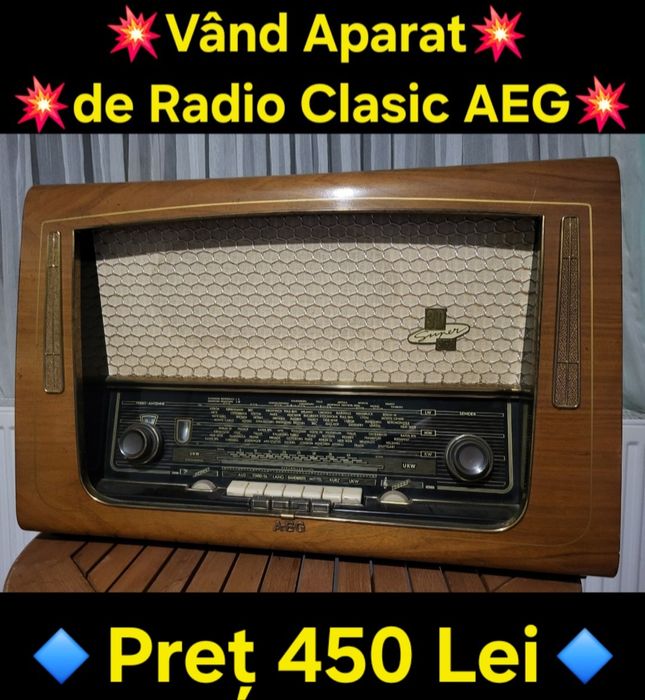 Vând Radio Clasic AEG