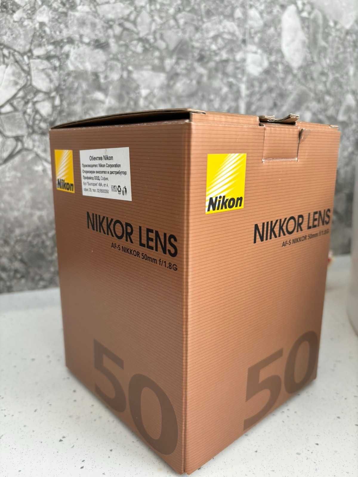 Oбектив Nikon AF-S Nikkor 50mm f/1.8G