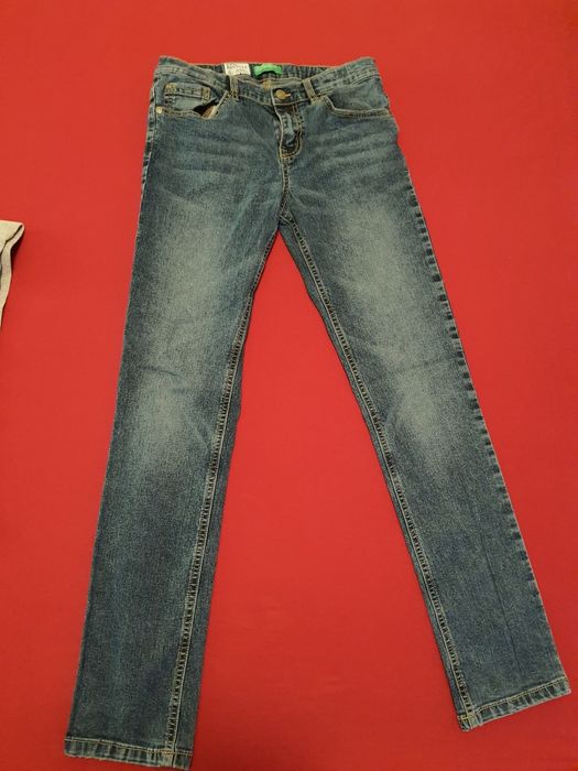 К-т дънки и суитчър Benetton р-р 160 см.