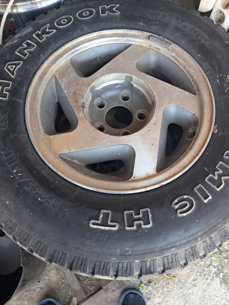 Ал. Джанти  с гуми от Ford Explorer