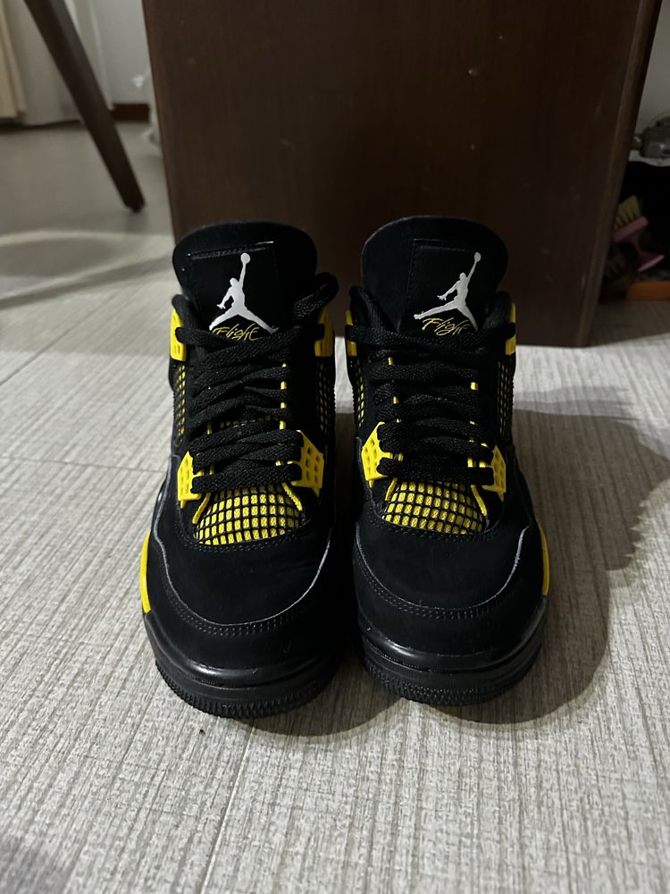 Jordan 4 yellow thunder originali