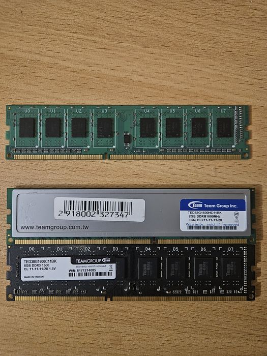 Озу DDR3 на 16 гб (8×2)