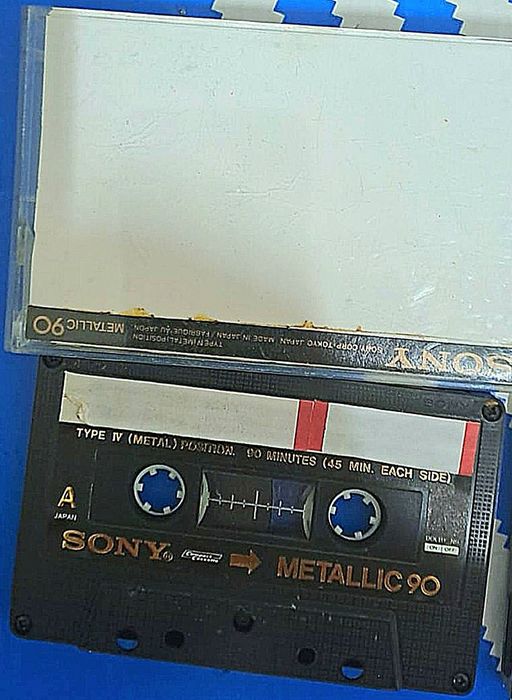 Fuji JP-II Double Coating Chrome 90 și Sony Metalic 90 Type IV Metal