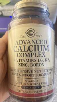 Solgar кальций advanced calcium complex