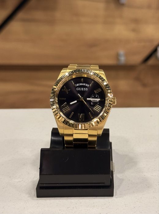 Ceas Guess Day-Date, Gold, S-H