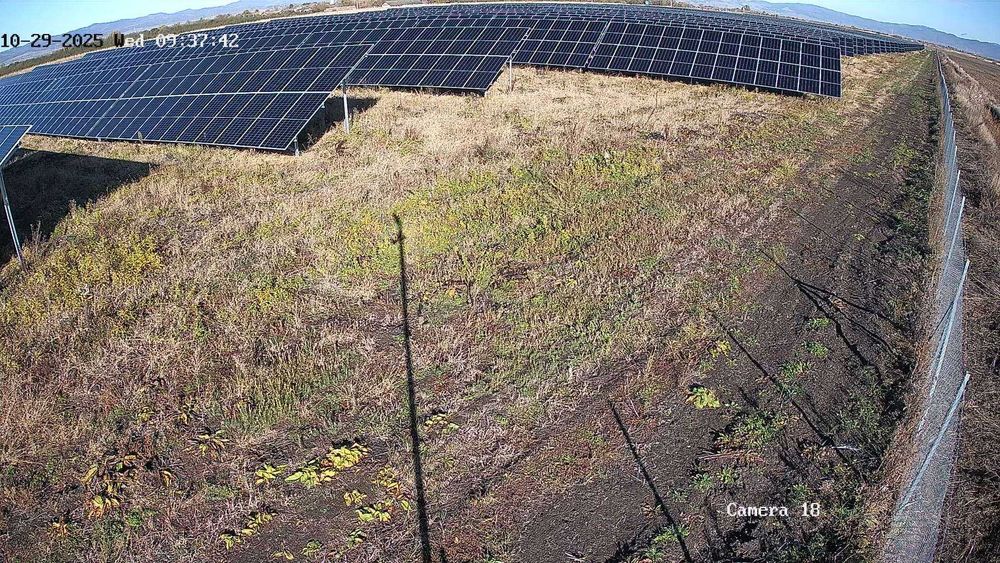 Parc  fotovoltaic 5MW finisat si racordat la retea