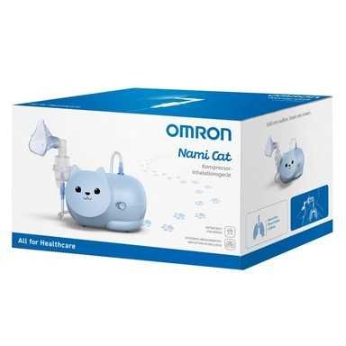 Omron Котето Нами Компресорен небулайзер с гаранция