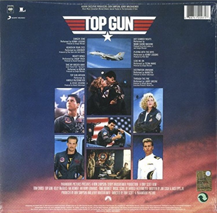 Top Gun (1986) + Blade Runner (1982) OST vinyl