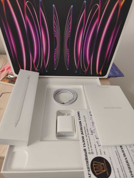 Apple Ipad Pro 12.9. Year 2022 WiFi+5G 8/256G + Pencil 2gen
