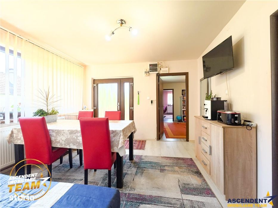 Casa luminoasa de 107 mp pe 1.000mp teren, la 250 m de izvorul cu apa