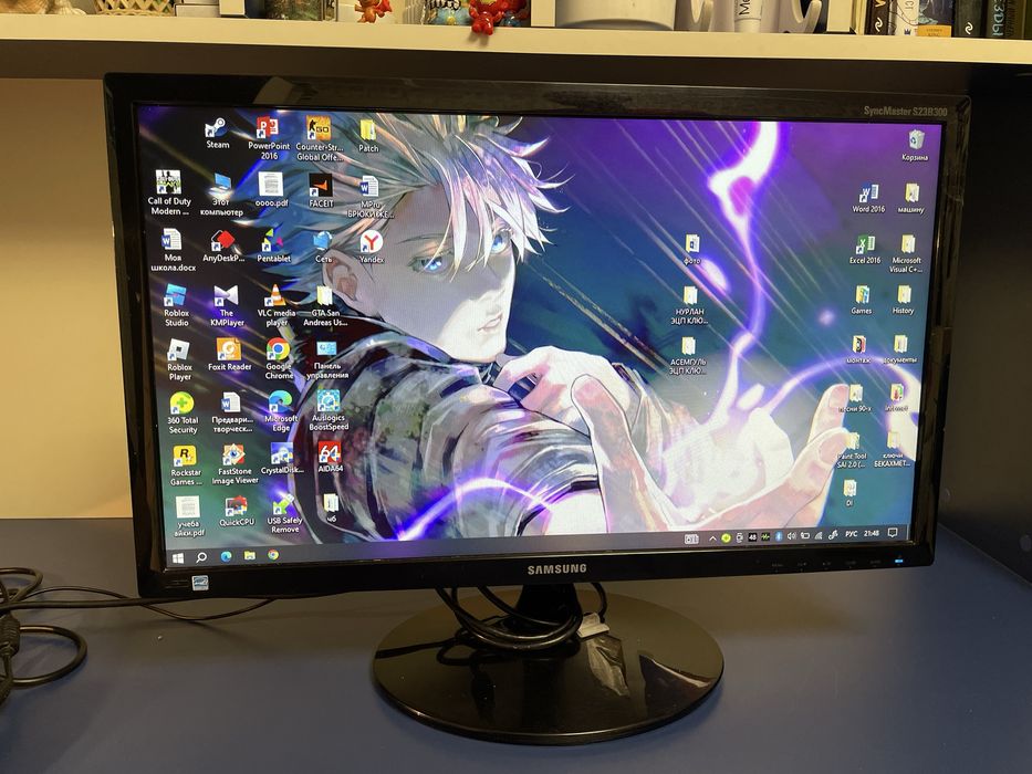 Срочно продаю монитор Samsung S23B300B 23" Full HD, отличное состояние