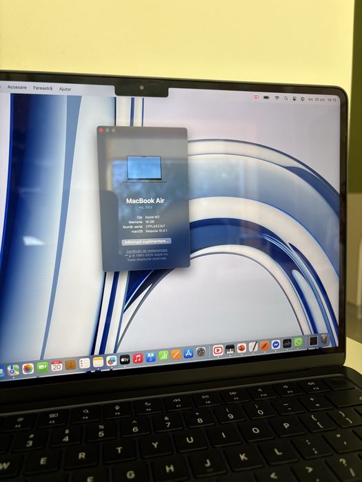 Laptop macbok air