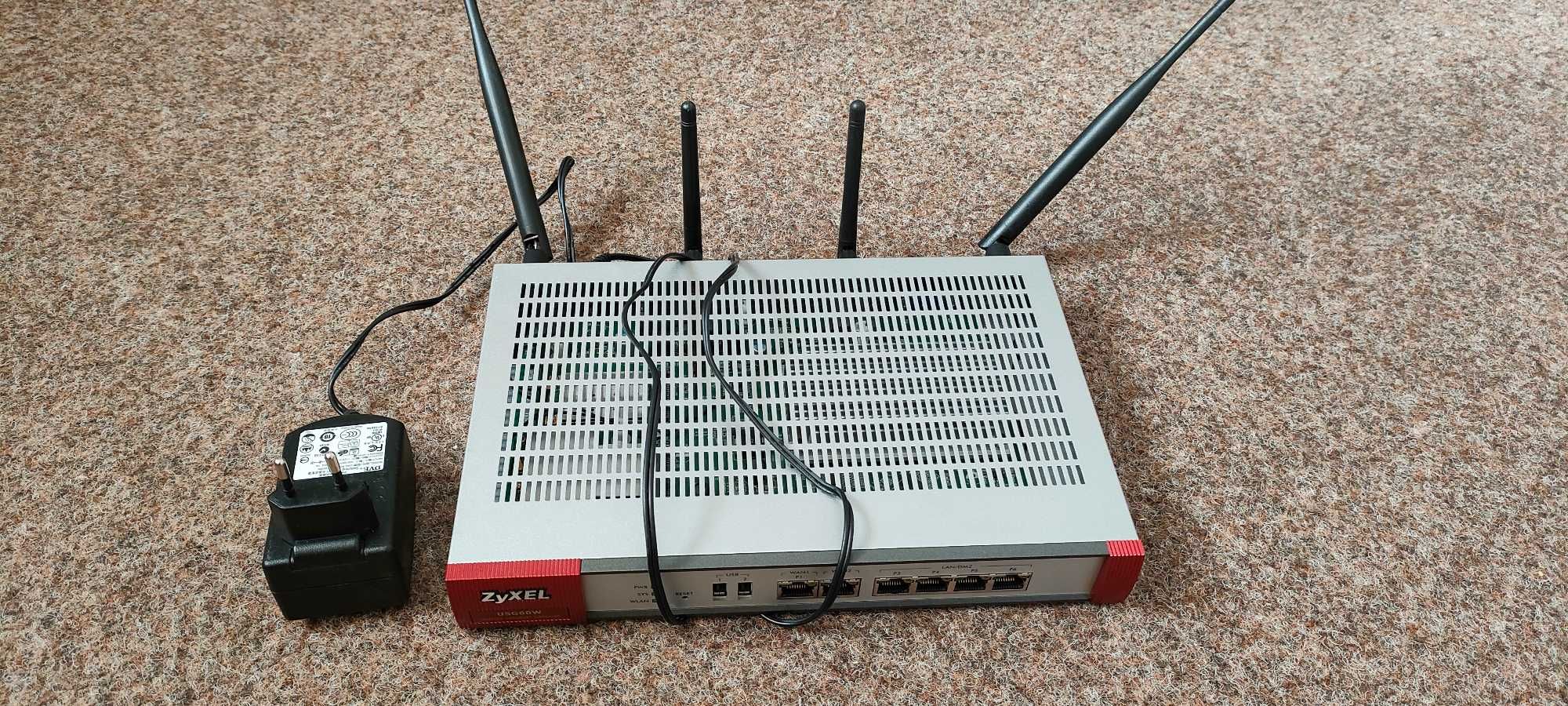 Firewall Router Zywall USG60W WiFi profi