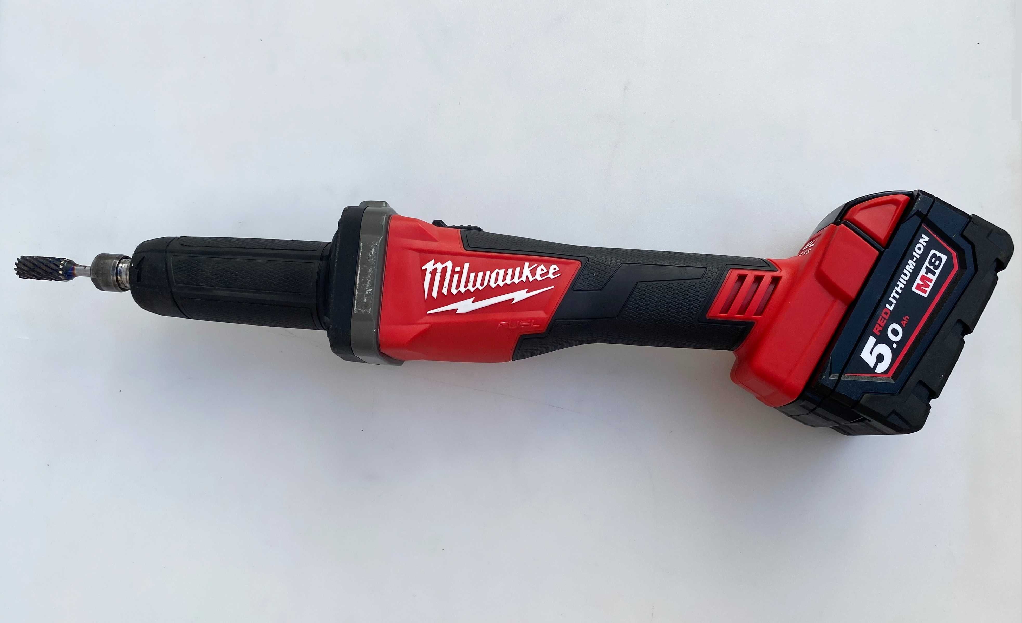 MiLWAUKEE M18 FDG - Безчетков прав шлайф като нов!