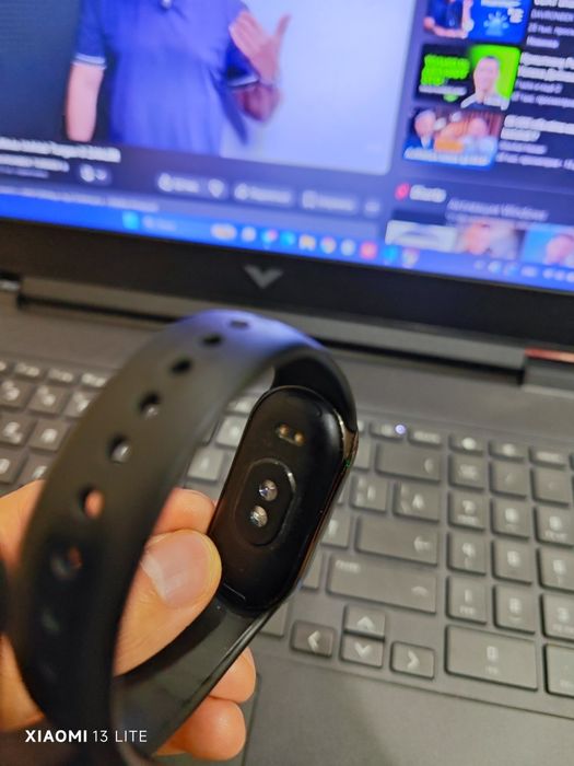 Mi fitness braslet global versiya qora rang