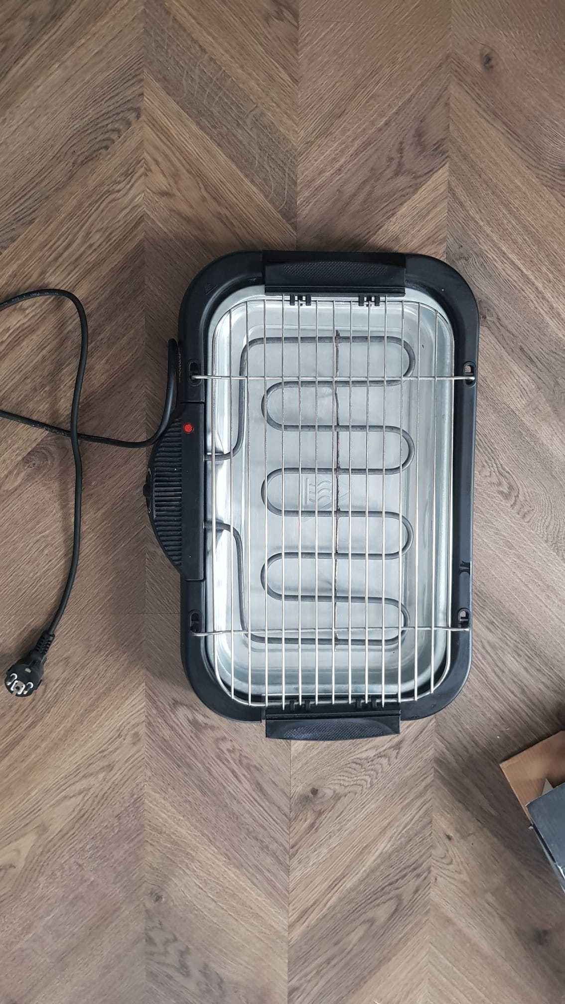 Gratar electric Grill Meister, 2000W , 50 X 35 cm, Termostat, Negru