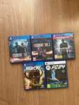 jocuri ps4 ps5 resident evil 2 si 3,far cry primal,uncharted 3,fifa24