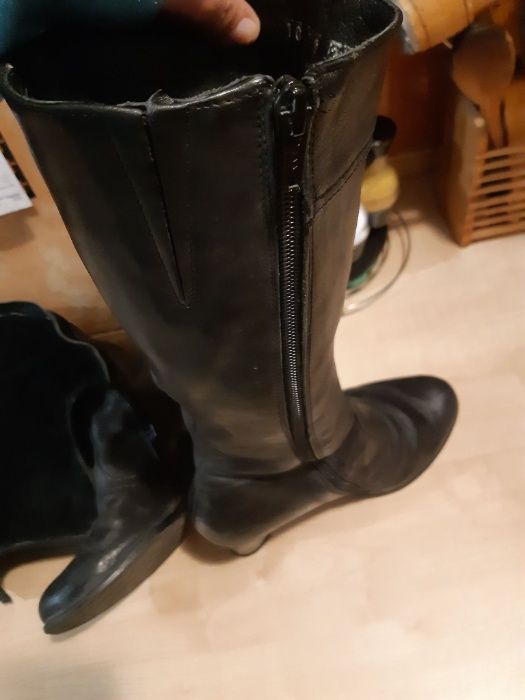 Cizme de dama, din piele