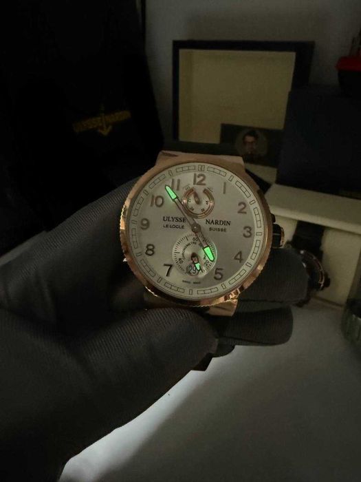ulysse nardin lelocle розово бяло