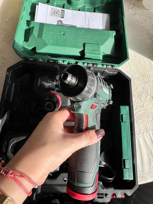 Șurubelniță / Mașină de găurit Parkside 12V – Stare excelentă