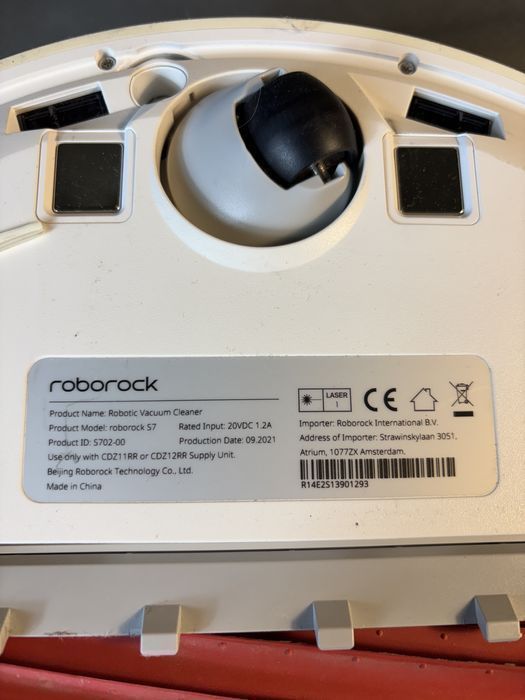 Aspirator Robots Roborock S7 cu Mop, 2500Pa Supt, Alb