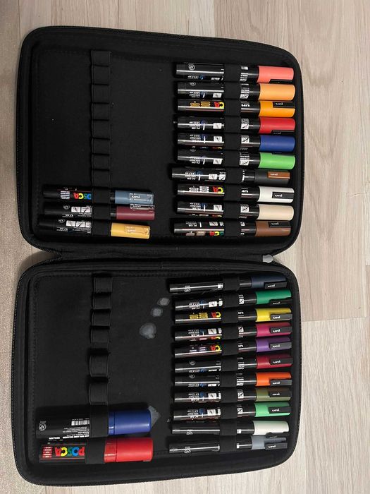 Set Markere Posca In Cutie Originala 26 bucati
