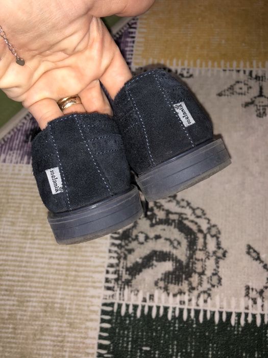 Pantofi Melania piele intoarsa