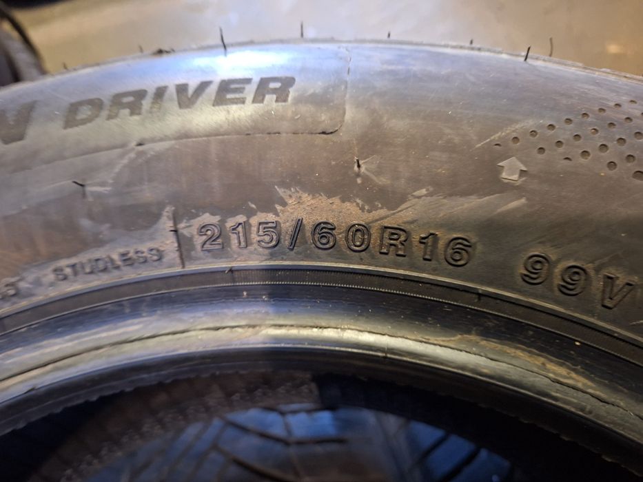 Anvelope 215/60/16 Imperial m+s 4 buc ff bune