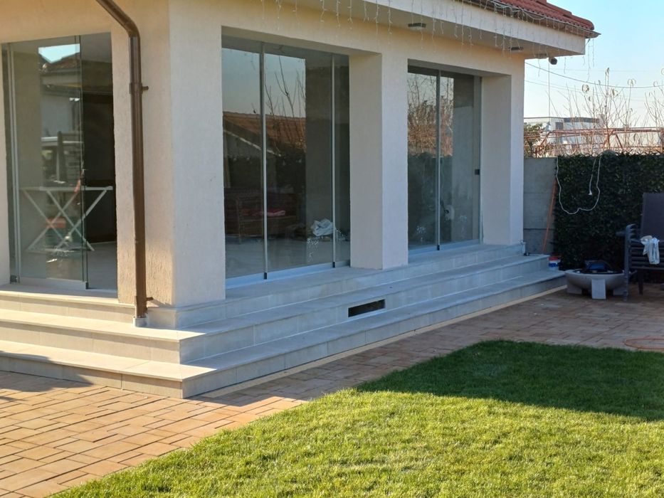 Sticla glisanta inchidere terase rate fara dobanda