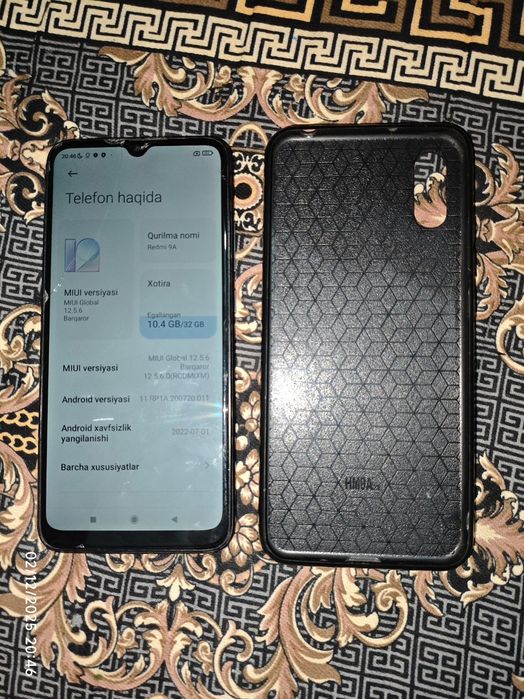 Redmi 9A ,32gb kar dok