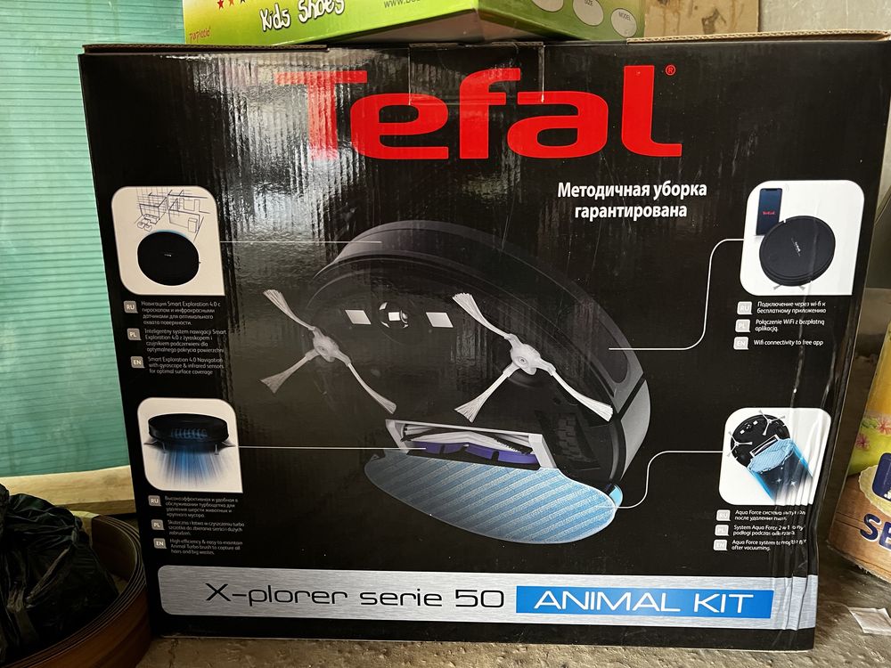 Продается робот пылесос Tefal X-plorer series 50