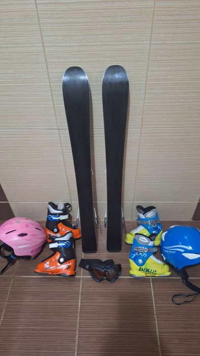 Schiuri 90cm atomic- clapari ski-Set