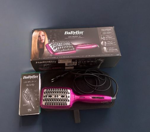 Perie electrica pentru indreptat parul Liss Brush 3D HSB100E BaByliss