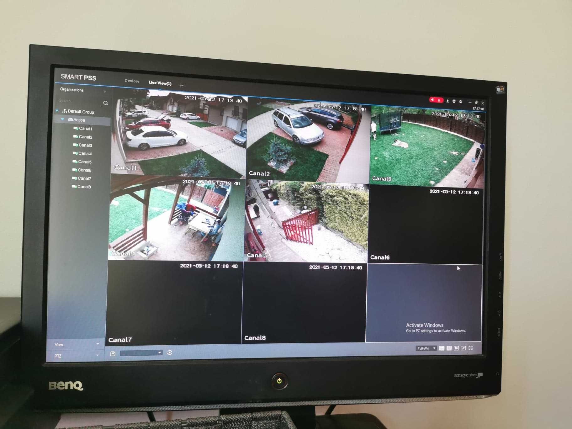 Sistem 4 8 camere supraveghere video Hikvision cu montaj in Arad