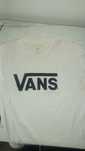 tricou vans alb L