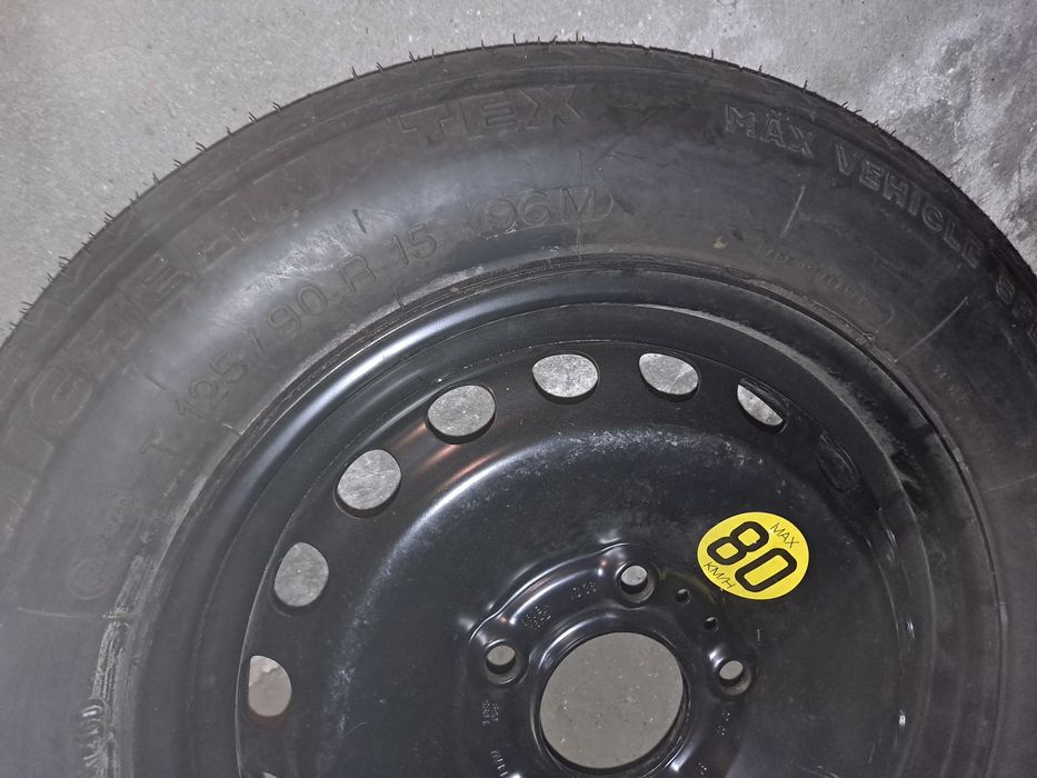 Roata rezerva slim  noua pt BMW