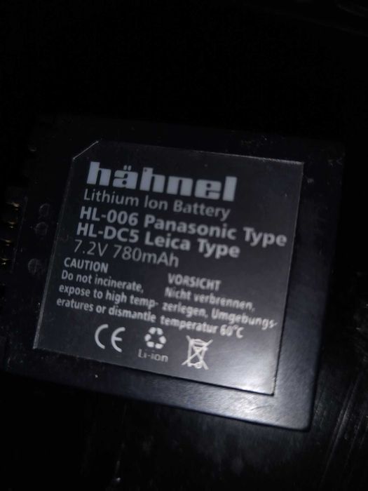 Hähnel Battery Panasonic HL-006 / CGA-S006
