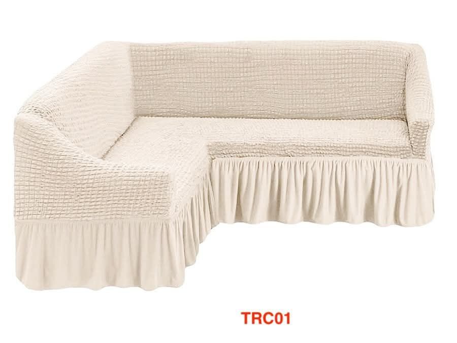 Husa  canapea cu volanase