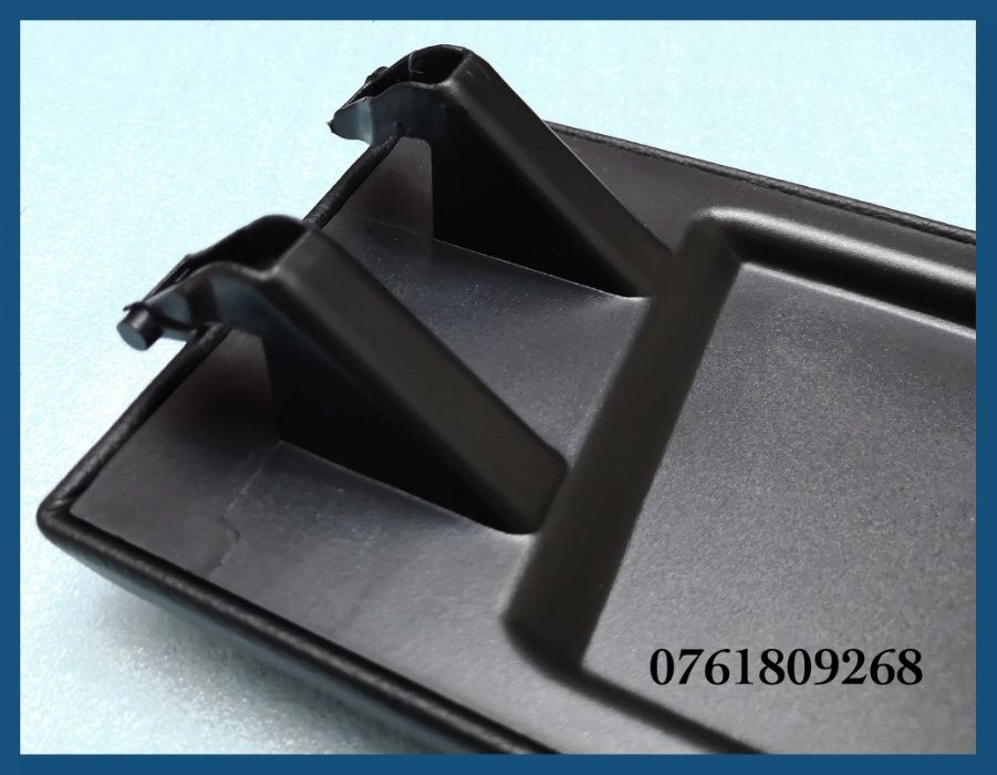 Capac de cotiera piele VW Golf 4 / Bora / Passat B5 / Polo 6R - negru