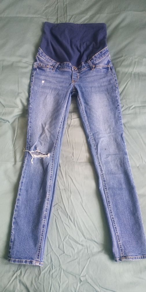 Blugi MAMA H&M gravide Ankle jeans Xs