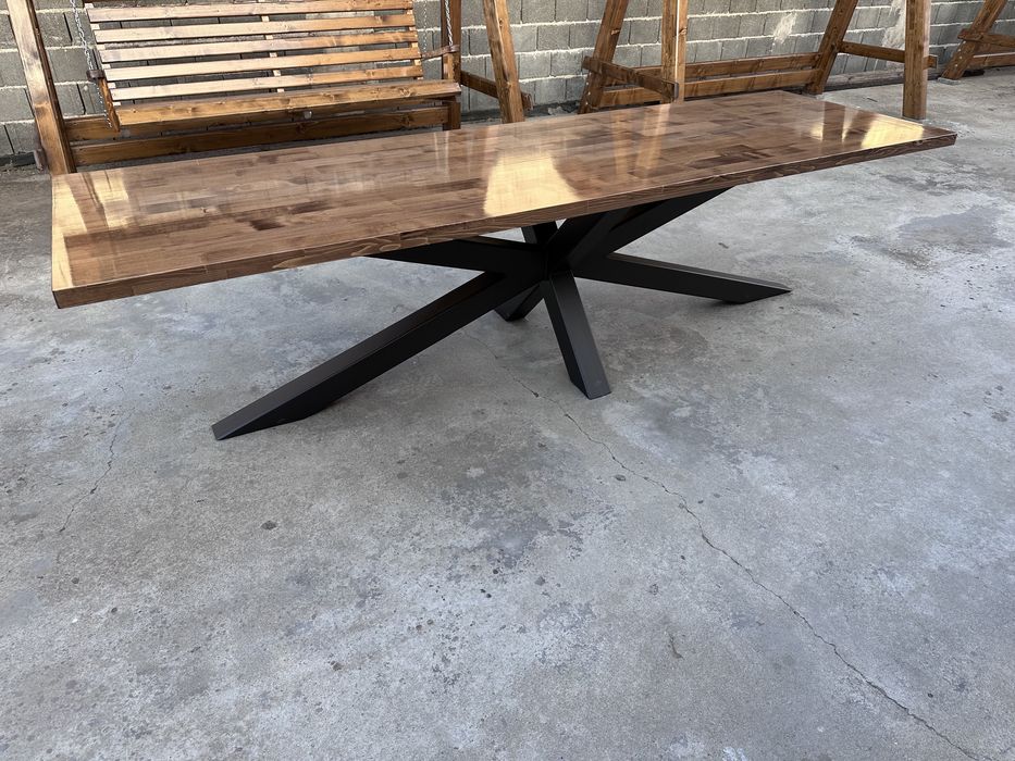 Masa picior metalic  , scaune bănci, foisor, terasa, filigorie