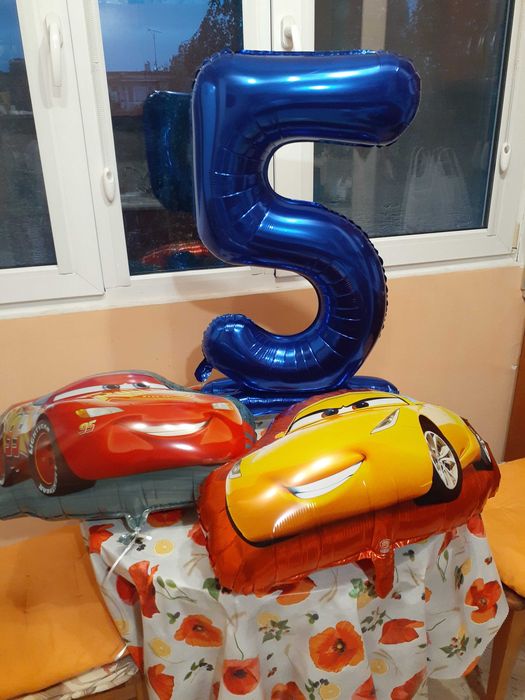Балон цифра 5 Подарявам